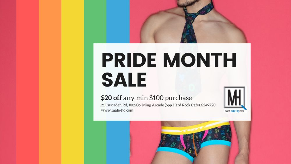 Celebrate Pride Month at Male-HQ